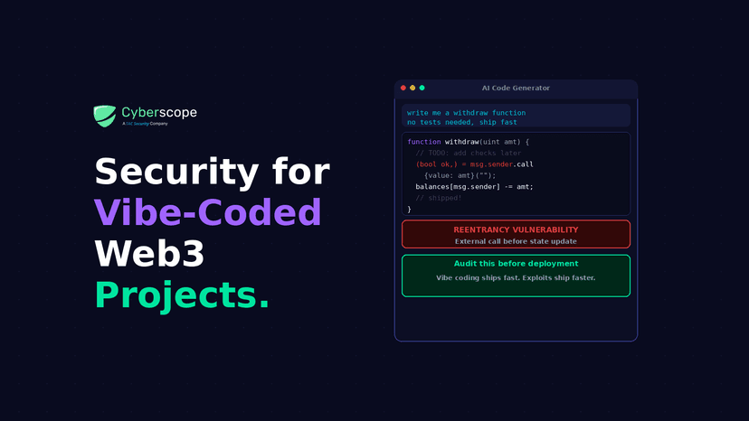 Security for Vibe-Coded Web3 Projects