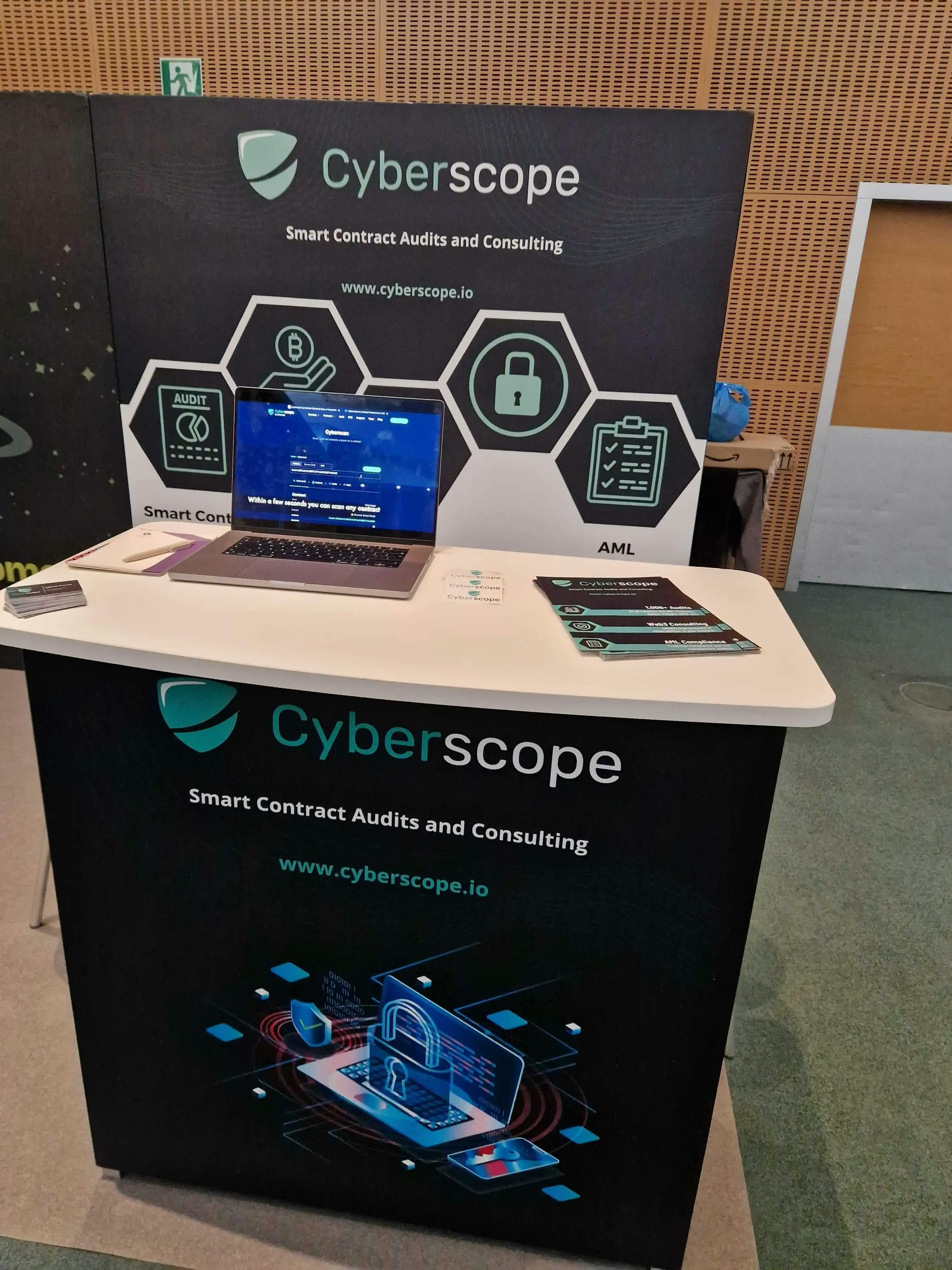 Cyberscope EBC23 Booth