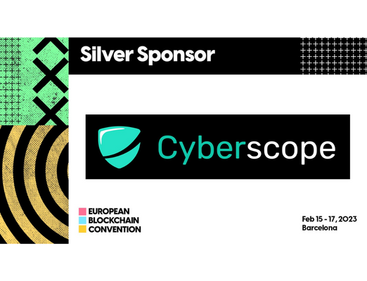 Cyberscope Sponsors European Blockchain Convention 2023