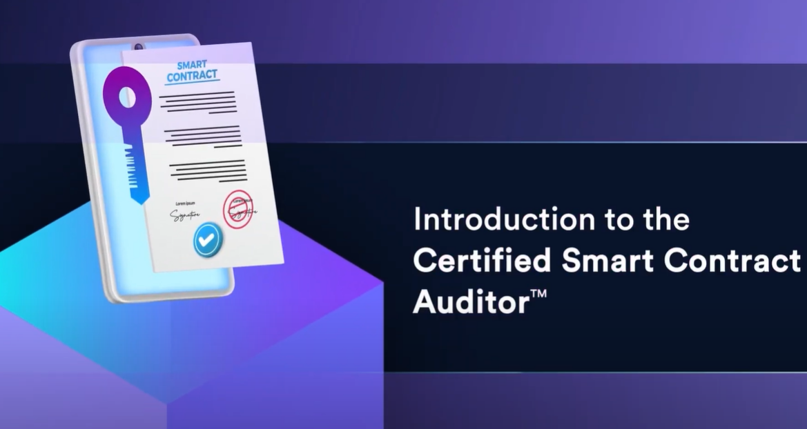 Certified Smart Contract Auditor - Blockchain Council Course