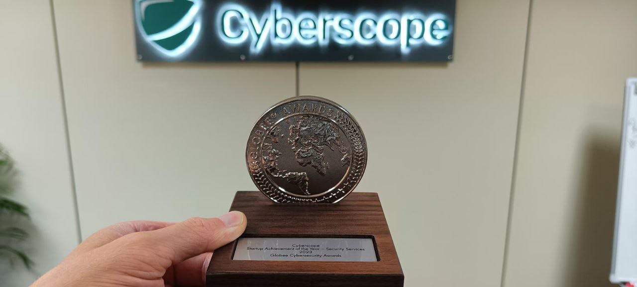 Globee 2023 Silver Award 'Developed 2 Free Security Software Tools to Help Cryptocurrency Investors'