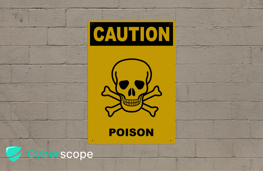 Poison Caution Sign