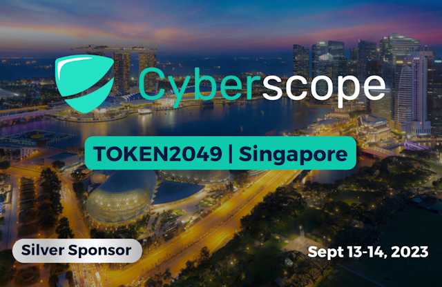 Cyberscope Sponsors TOKEN2049 2023 in Singapore