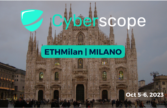 Cyberscope's Attends ETHMilan & Web3 Security Conference 2023