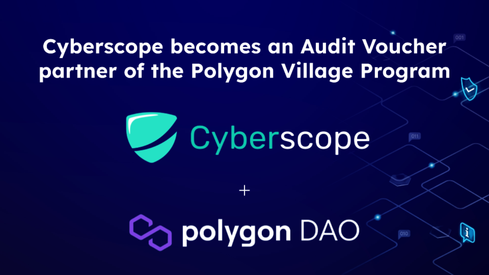 Cyberscope Becomes An Audit Voucher Partner Of The Polygon Village Program