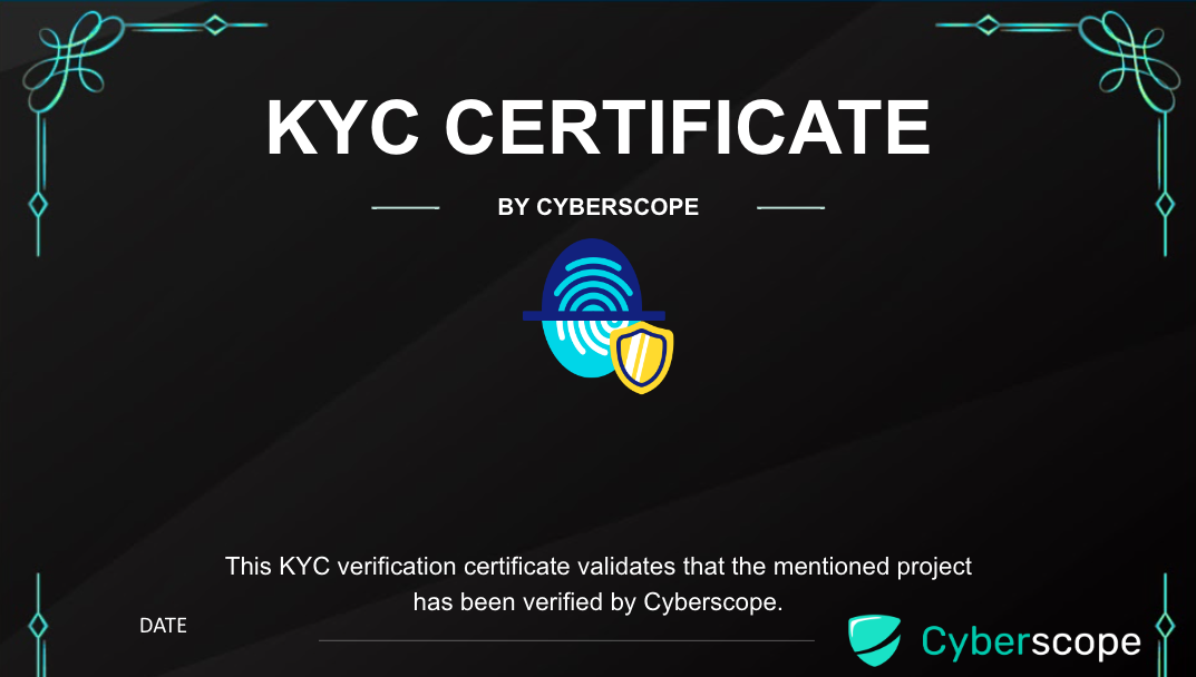 KYC Certificate of Cyberscope