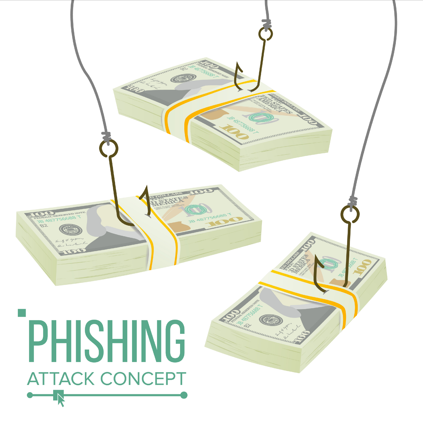 Phishing Attack Concept
